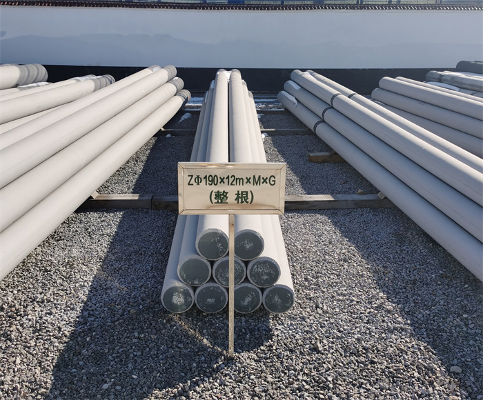 璧山190×12米钢筋混凝土水泥电线杆